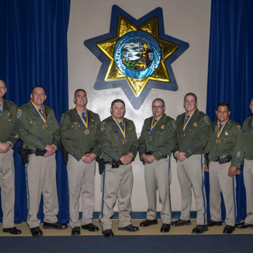 Six CHP Officers Presented with Medal of Valor
