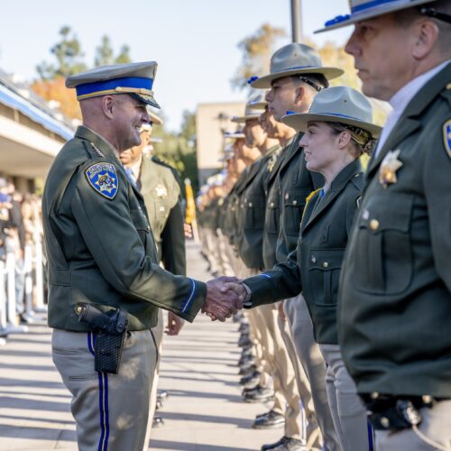 CHP Swears in 121 New Officers & Hits Recruitment Milestone