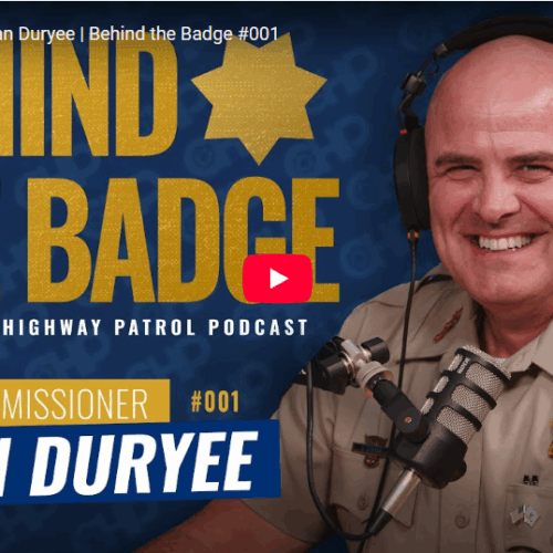 CHP Launches Podcast, “Behind the Badge”